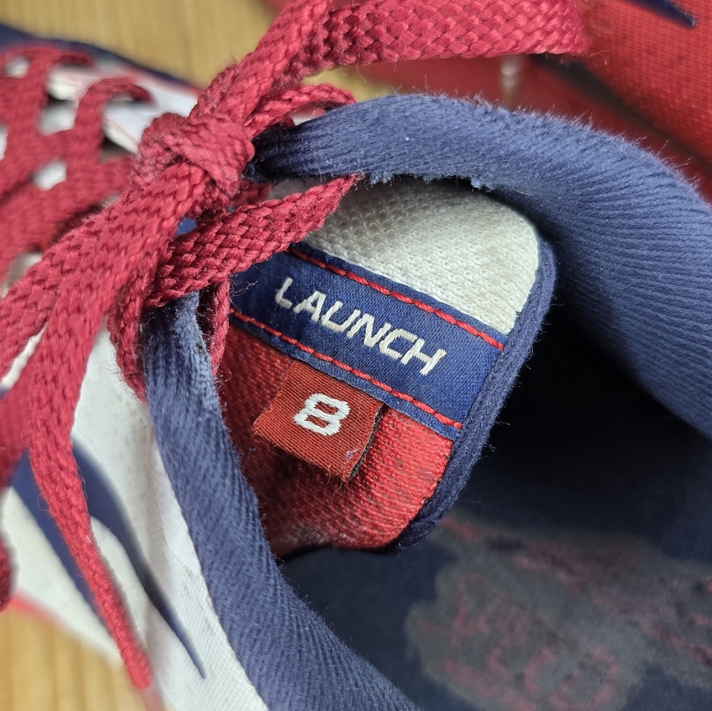BROOKS Women's Launch 8 Running Sneaker Texas Flag Patriotic Size 6 - Picture 5 of 11